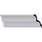 Ekena Millwork 3 7/8"H x 3 7/8"P x 5 1/2"F x 94 1/2"L Foster Traditional Smooth Crown Moulding MLD03X03X05FO - alternate 1